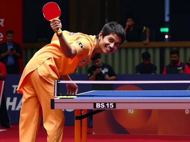 Table Tennis Star: India's Pride Diwali event Table Tennis Star: India's Pride showing Diwali celebration in game